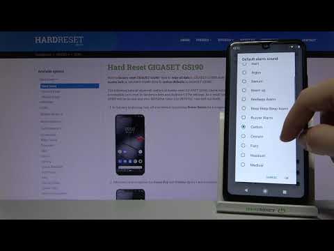 Alarm Tones on GIGASET GS190 – Available Sounds of Alarms