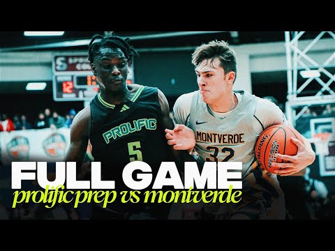 AJ Dybantsa & Cooper Flagg Matchup In Game Of The Year 🔥👀 | FULL GAME | MAIT CHAMPIONSHIP