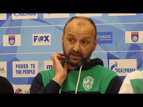 Josip Perić i Željko Babić posle pobede Eurofam Pelistera u Beogradu