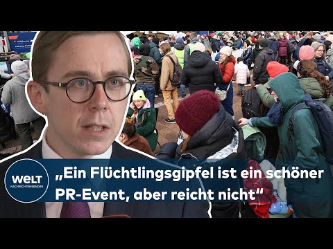 UKRAINE-FLÜCHTLINGE: Amthor - "Ich würde mir sehr sehr viel mehr Ehrgeiz wünschen" | WELT Interview