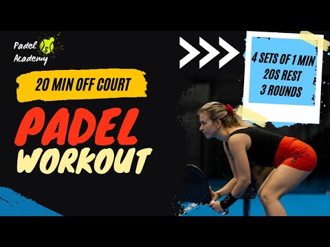 Tasty PADEL off court training no 1.