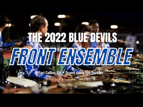 The Blue Devils 2022 Front Ensemble - In The Lot (Fort Collins, CO)