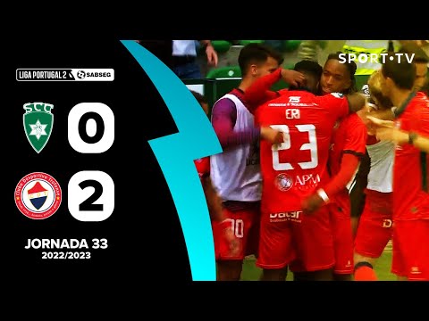 Resumo: SC Covilhã 0-2 CD Trofense - Liga Portugal SABSEG | SPORT TV