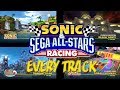Every Track Montage In Sonic Sega All Stars Racing HD