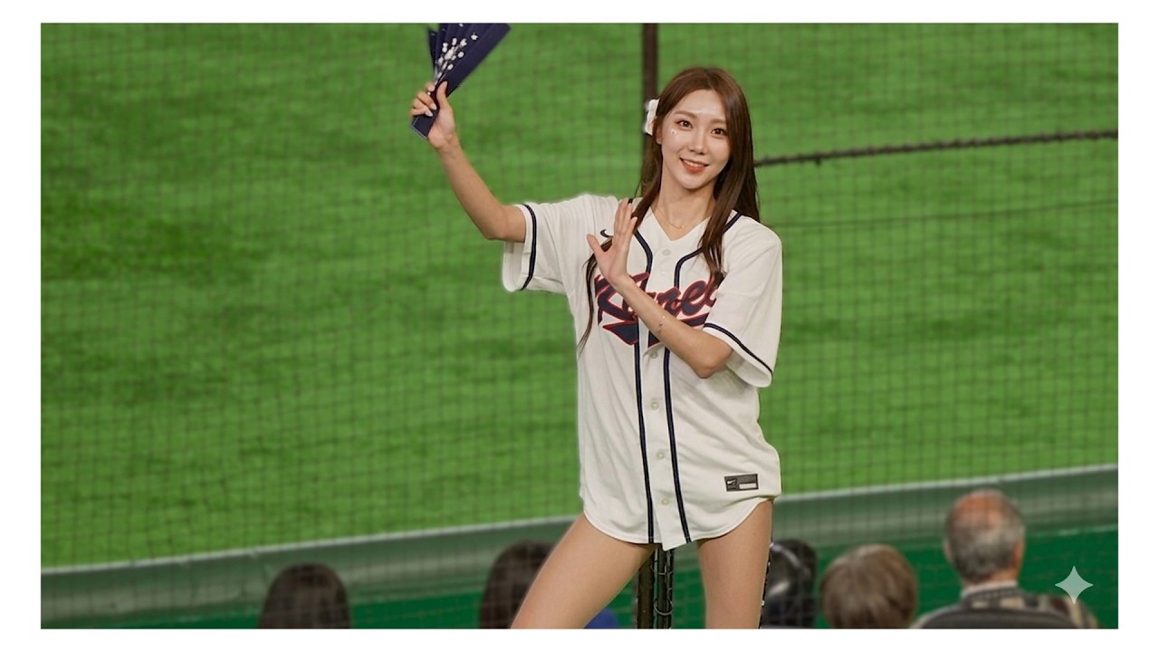 【チアダンス】どの娘かな？代表美女チア！圧倒的な美貌とパフォーマンスで熱い声援。한국 대표 미녀 치아! 압도적인 미모와 퍼포먼스로 뜨거운 성원.