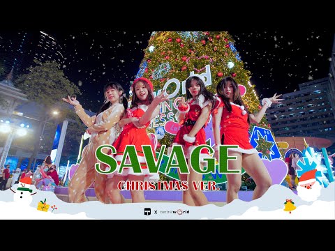 [ KPOP IN PUBLIC CHRISTMAS SPECIAL🎄 ] aespa(에스파) - 'Savage' DANCE COVER BY VISION
