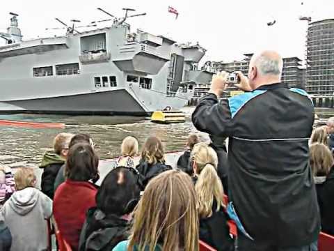 BOAT TRANSFER FROM GREENWICH PIER TO HMS OCEAN (3.47m TRIP)