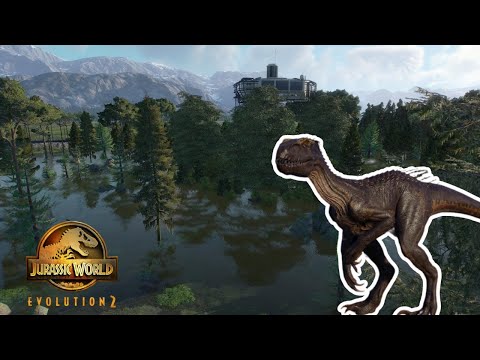 Swamp Forest Enclosure for Indoraptor | Jurassic World Evolution 2