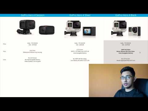 Which GoPro Should I Buy?  HERO 4 Session vs Silver vs Black Comparison