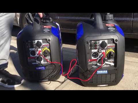 A-iPower Yamaha Generator Parallel Cables Tutorial