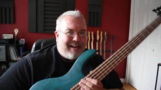 Video thumbnail for New Bass Day.... Cort B5 Plus AS RM. by Steve Nanney Music