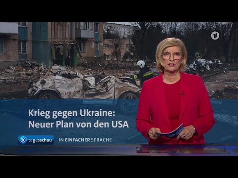 tagesschau in Einfacher Sprache 19:00 Uhr, 21.11.2025