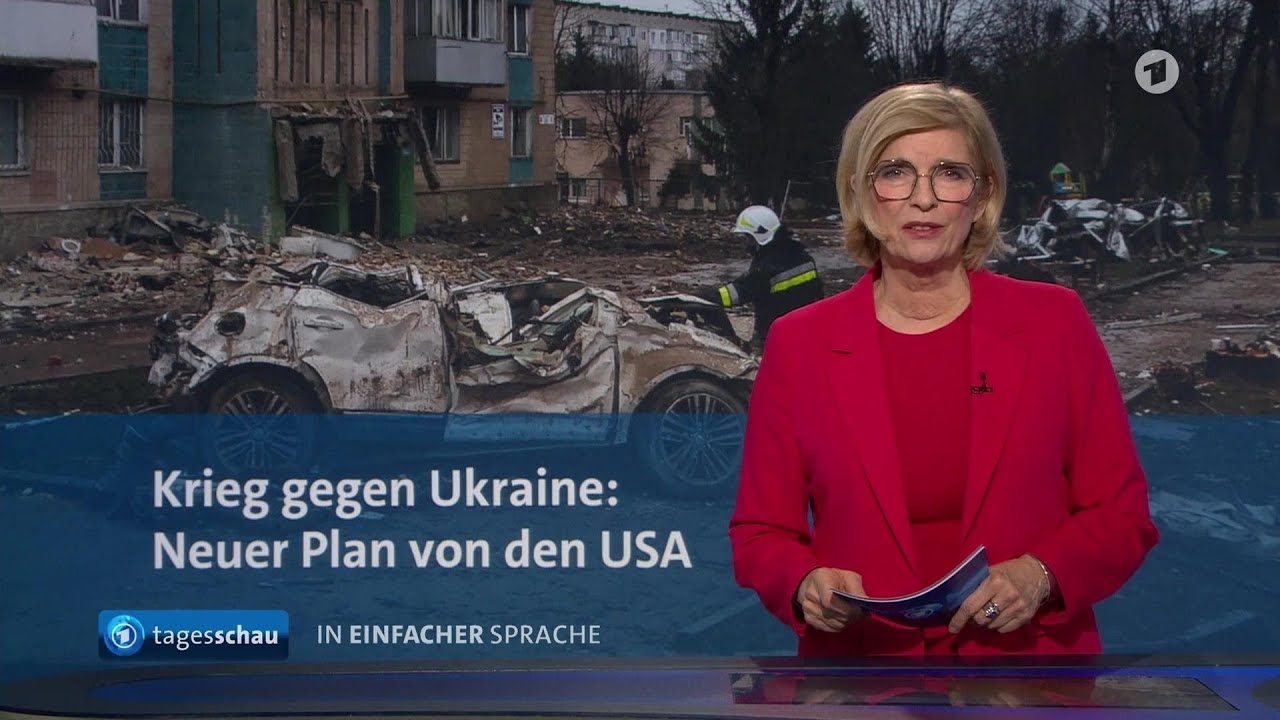 tagesschau in Einfacher Sprache 19:00 Uhr, 21.11.2025