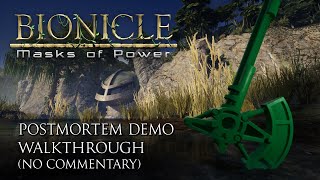 BIONICLE: Masks of Power - Postmortem Demo Walkthrough (No Commentary)