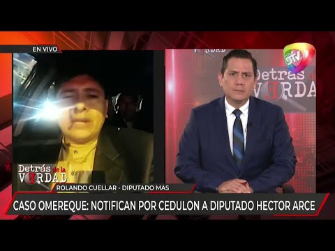 Cuellar pide aprehender a su colega Arce por "megacorrupción" en Omereque"Esto no es político es c