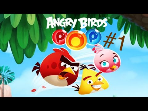(Angry Birds Pop)(Part 1) Gameplay Walkthrough levels 1-10