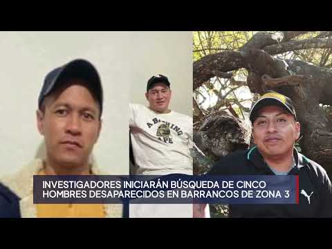 Buscan en barrancos de la zona 3 a cinco hombres desaparecidos en club nocturno