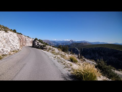 Europe's biggest Canyon: Gorges du Verdon - Stage 2 (La Palud to Trigance via Routes des Crêtes)