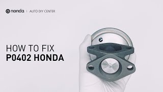 How to Fix HONDA P0402 Engine Code in 3 Minutes [2 DIY Methods / Only $4.26]