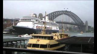 Cruise ships in Sydney - Zaandam