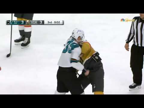 Logan Couture & Jonathan Marchessault Drop the Gloves