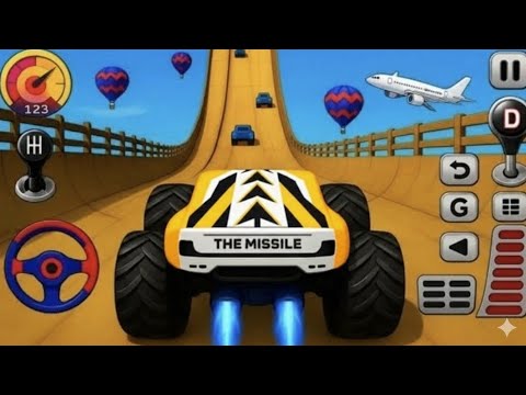 Mega Ramp Monster Truck Stunts 🚀 Extreme Impossible Racing 2026