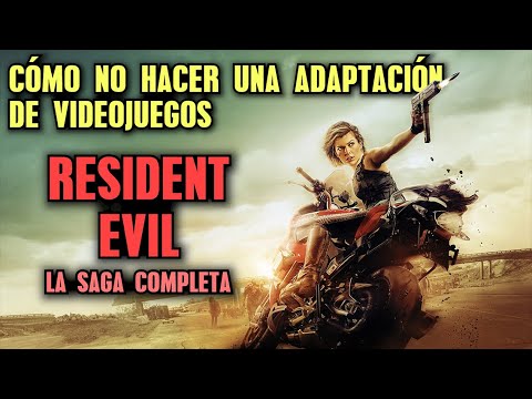 Los SINSENTIDOS de la saga RESIDENT EVIL (Películas) - Cómo no adaptar videojuegos - Análisis -
