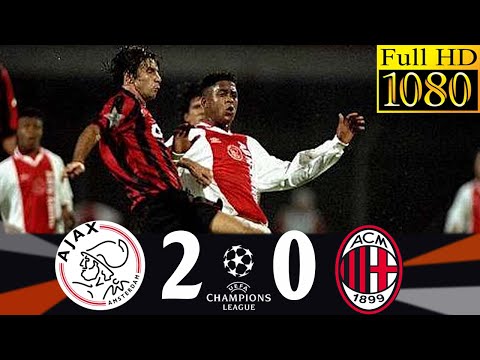 AFC Ajax 2-0 AC Milan | Champions League 1994-1995 | Extended Goals & Highlights | 1080p HD