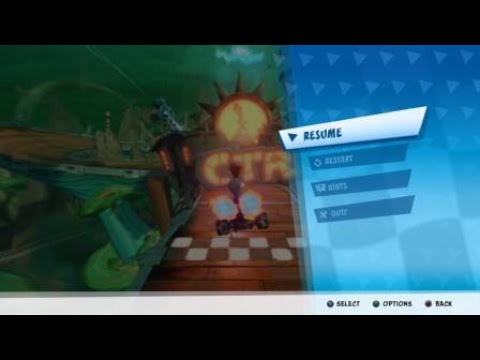 CTR NF Thunder Struck 1:45:?? - Super Shortcut