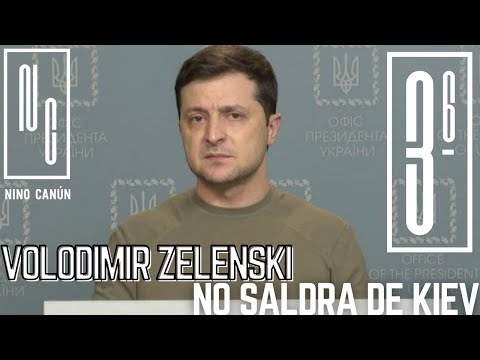 SEGUIMOS CON LA GUERRA EN UCRANIA Y EL PRESIDENTE ZELENSKI NO ACEPTA SALIR DE KIEV