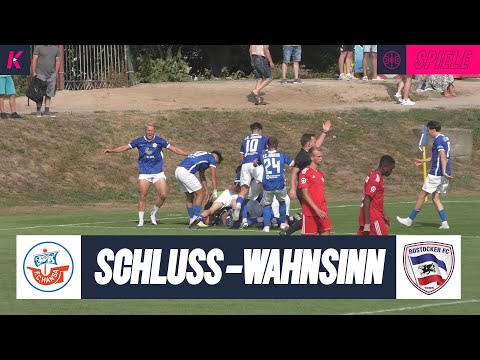 Wilde Nachspielzeit im Rostocker Stadtderby! | Hansa Rostock U23 - Rostocker FC (Oberliga-NOFV Nord)