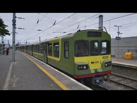Ride onboard 8300 class DART 8309 from Shankill to Dun Laoghaire.