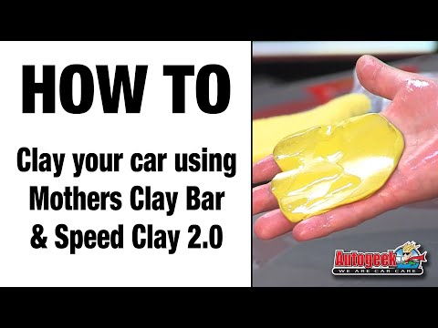 How to clay your car using Mothers Clay bar and Speed Clay 2.0
