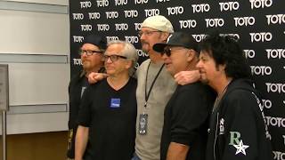 Toto meet & greet fans in Charlotte,NC  6-7-2017