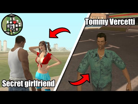 7 Things REMOVED from GTA San Andreas ! (Secret Girlfriend, Tommy Vercetti...)