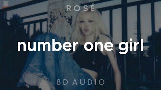 Download lagu ROSÉ - number one girl (8D AUDIO) [WEAR HEADPHONES/EARPHONES]🎧 mp3