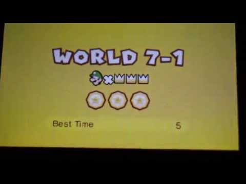 Super Mario 3D Land W7-1 in 5 seconds