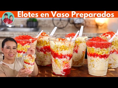 Ahorra dinero Haciendo esto en Casa 👀 Elotes en Vaso con Hot Cheetos
