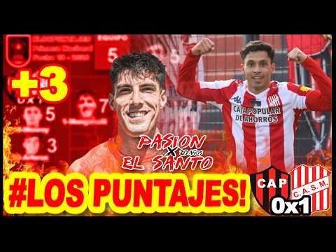 #LosPuntajes - Patronato 0x1 San Martín de Tucumán - Torneo 2026