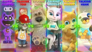 Who Is The Best? 😭✌️🤣 Chippi Chappa Vs Tom Vs Ben Vs Angela Vs Ginger Vs Hank | Ahmed Iftikhar