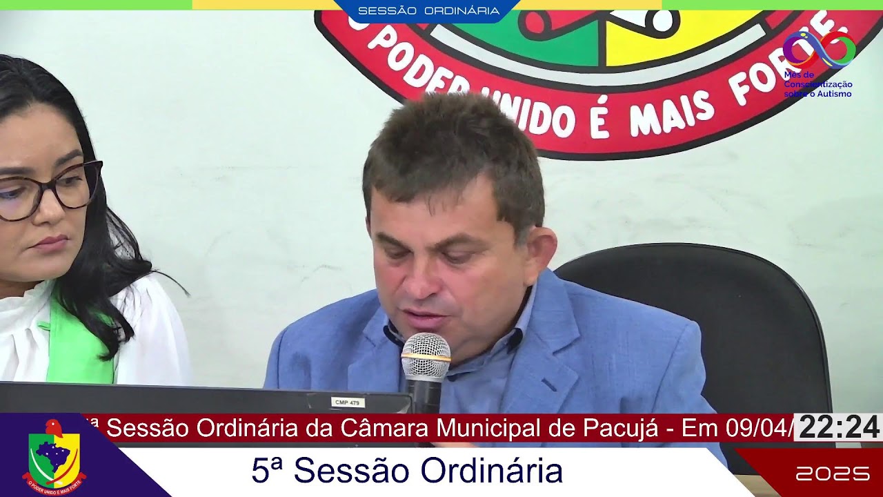 5ª SESSÃO ORDINÁRIA