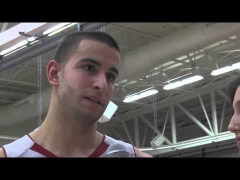 Steve Glowiak Post Game Interview with Slaine Kelly