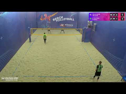13:25 I.Romanenko / I.Skrynnik | A.Matvieiev / V.Kelbas 22.01.2023 | Winners Beach Volleyball