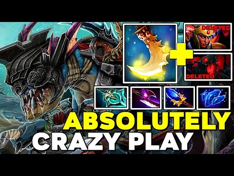 ABSOLUTELY CRAZY PLAY [ Slark ] Hard Game - vs PRO Enemy 400+ Duel INSANE GAMEPLAY