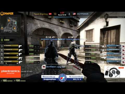 Dignitas vs. iBUYPOWER | Gruppe D, ESWC Final 2014 | (de_inferno)