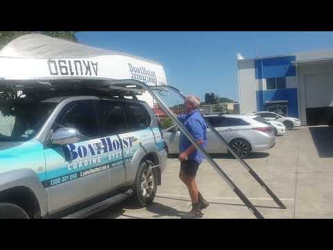 BoatHoist electric side boat loader makes unloading your boat easy and safe.