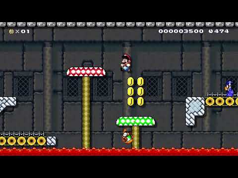 Magikoopa Mansion by Mikey_Mike 🍄Super Mario Maker 2 ✹Switch✹ #bsv