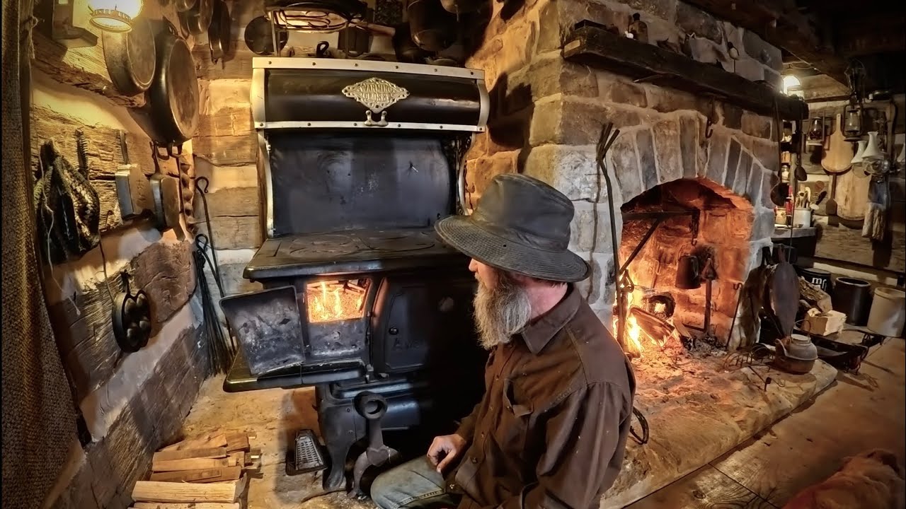 A glimpse into an early American Home (Kitchen)