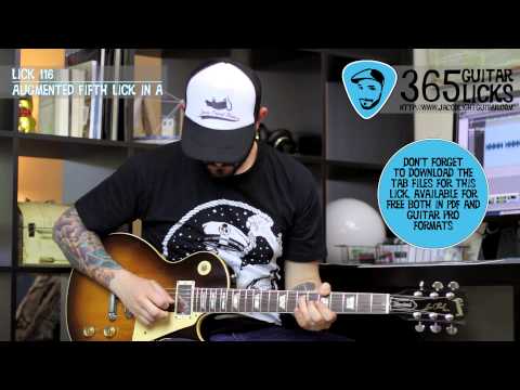 Lick 116/365 - Augmented Fifth Lick in A | 365 Guitar Licks Project