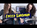 METALLICA ENTER SANDMAN - Dual Guitar Cover